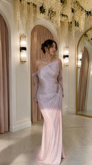 The Allure Gown – Soft Pink