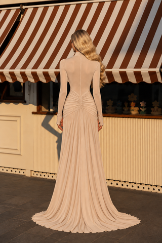 Elvée 202701 gown in Nude