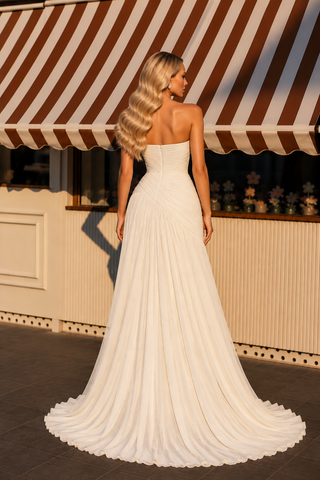Elvée 202708 gown in Cream