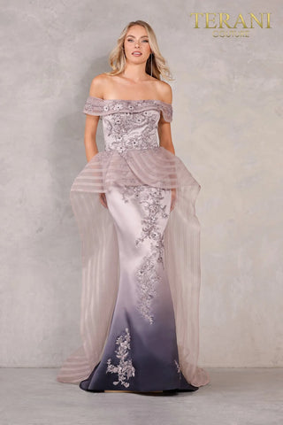 Elegant ombre evening gown by The Designer Precinct