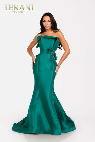 Emerald green The Designer Precinct Couture gown
