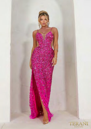 Terani 241P2163 Magenta Fuchsia