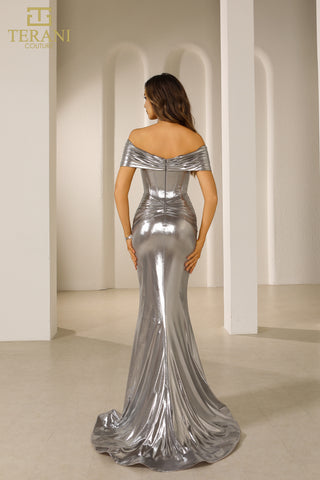 Silver metallic gown 251E4568_2