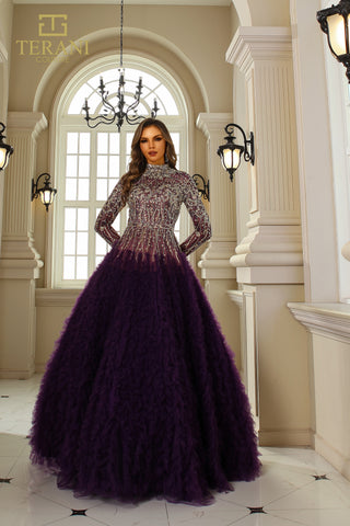Elegant purple gown 251GL4318_1