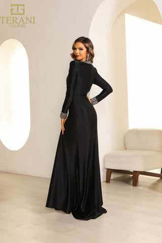 Terani Couture black gown 251M4433_1