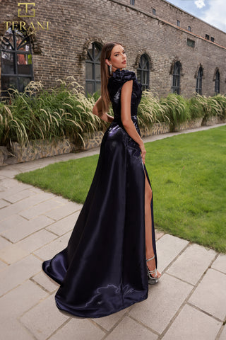 Indigo evening gown 251P4052INDIGO_1