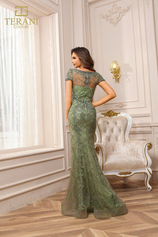 Terani Couture green formal gown, 251gl4194_3