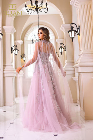 Terani Couture gown 251m4410_5 in a light pink color.