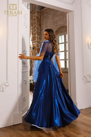 Woman in blue The Designer Precinct Couture gown