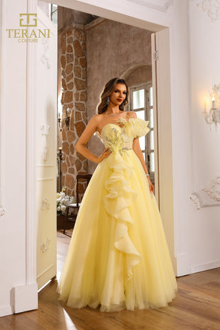 Yellow The Designer Precinct Couture gown, 251p4074_2