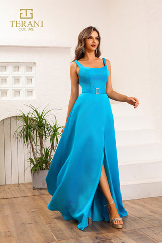 The Designer Precinct Couture Blue Slit Gown - 251p4136_3