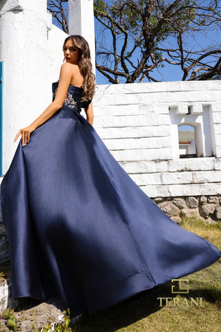 Navy Rose gown, 252M5309_53