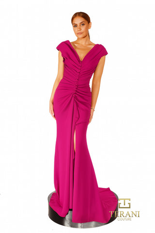 Magenta formal dress
