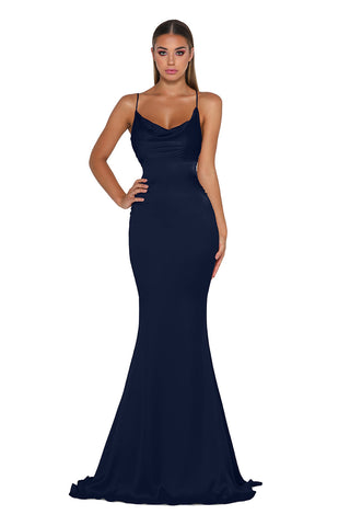 Dana Navy gown