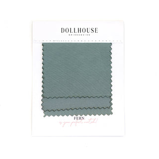 Fern bridesmaid dress fabric swatch