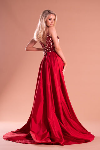 Red prom dress PS21223RED_3