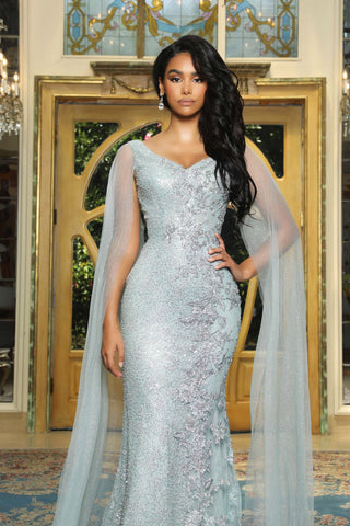 PS22930 Silver Seafom Gown