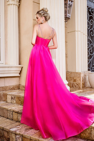 Hot pink formal gown PS24509X