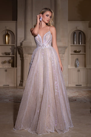 White formal gown PS25310