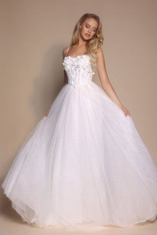 Ivory wedding dress PS26146