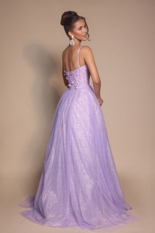 Lilac gown, PS26146, elegant woman