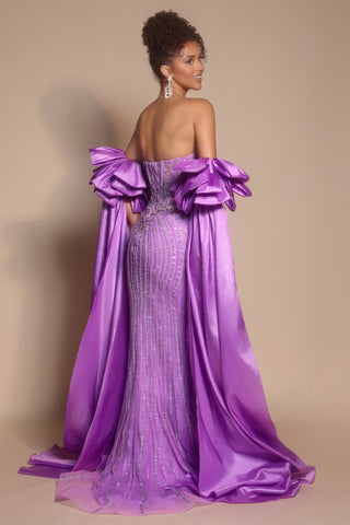 PS26195 Lilac Formal Gown