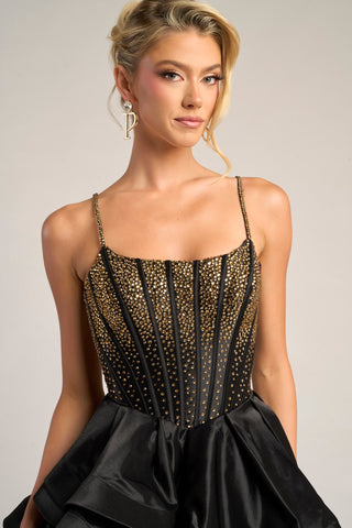 PS26253 Black Formal Gown