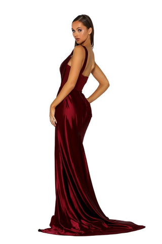 Red PS5021 Evening Gown