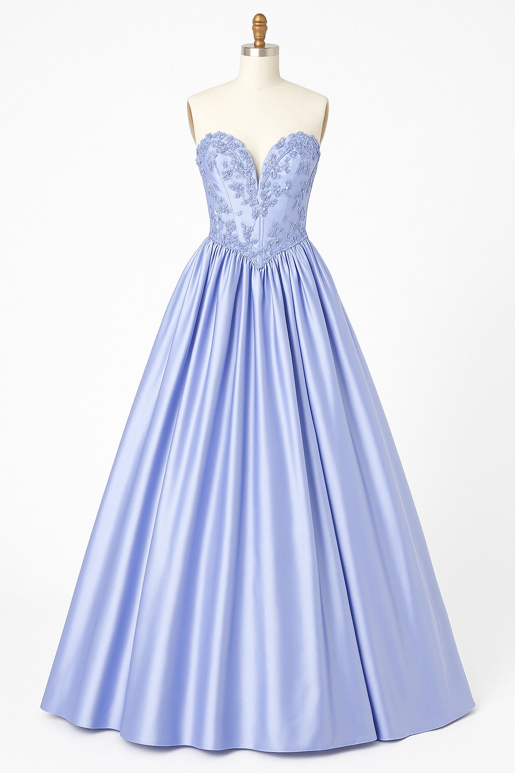 Baby Blue Lace Dress