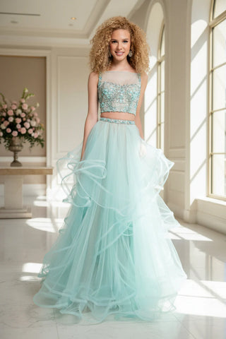 Prom dress 1711p2686 front view