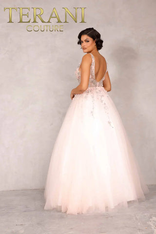 The Designer Precinct Couture 2215P0033 Back View Ball Gown
