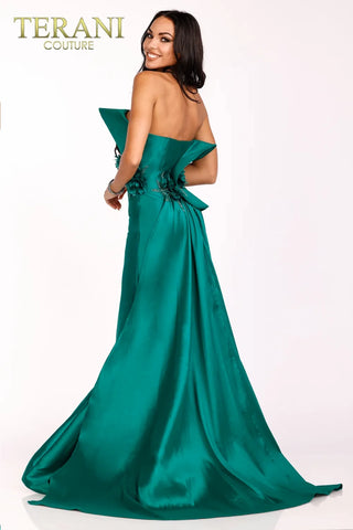 Emerald green The Designer Precinct Couture gown