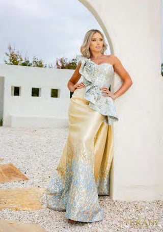 Terani 241E2402 Gold Gray