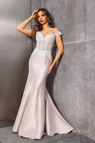 Elegant off-the-shoulder gown 252E5133_17