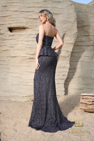 Elegant strapless gown, 252E5144_84