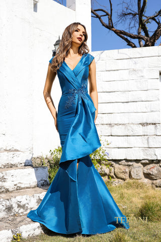 Teal evening gown 252M5359_6