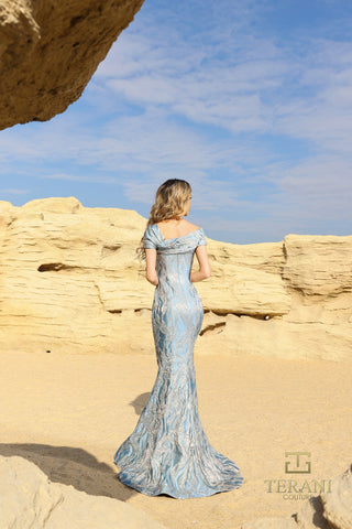 Woman in blue gown, 252M5520_107