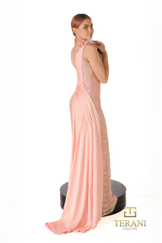 Elegant pink Terani gown, 261E6257_2