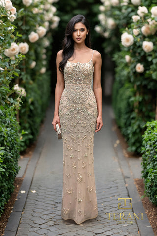 Beaded gown 261GL6366 FRONT