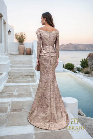Elegant gold gown, 261M6448_2-Copy