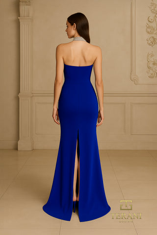 Royal blue formal gown