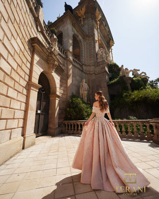 Pink Terani Couture gown 261gl6659b