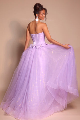 Lilac prom dress PS25336