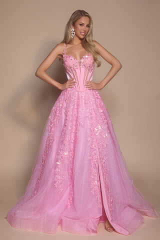 PS26057 Pink Formal Dress