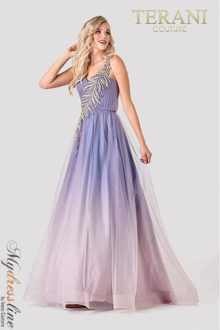 Terani Couture ombre evening gown.