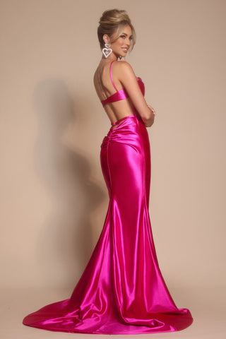 XO060 Magenta Prom Dress 03