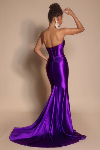 XO080 Orchid Purple Gown