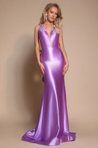 XO095 Lavender Formal Gown