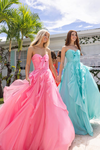 XO170 Pink & Mint prom dresses